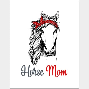 Horse Mom Mothers Day Gifts Posters and Art